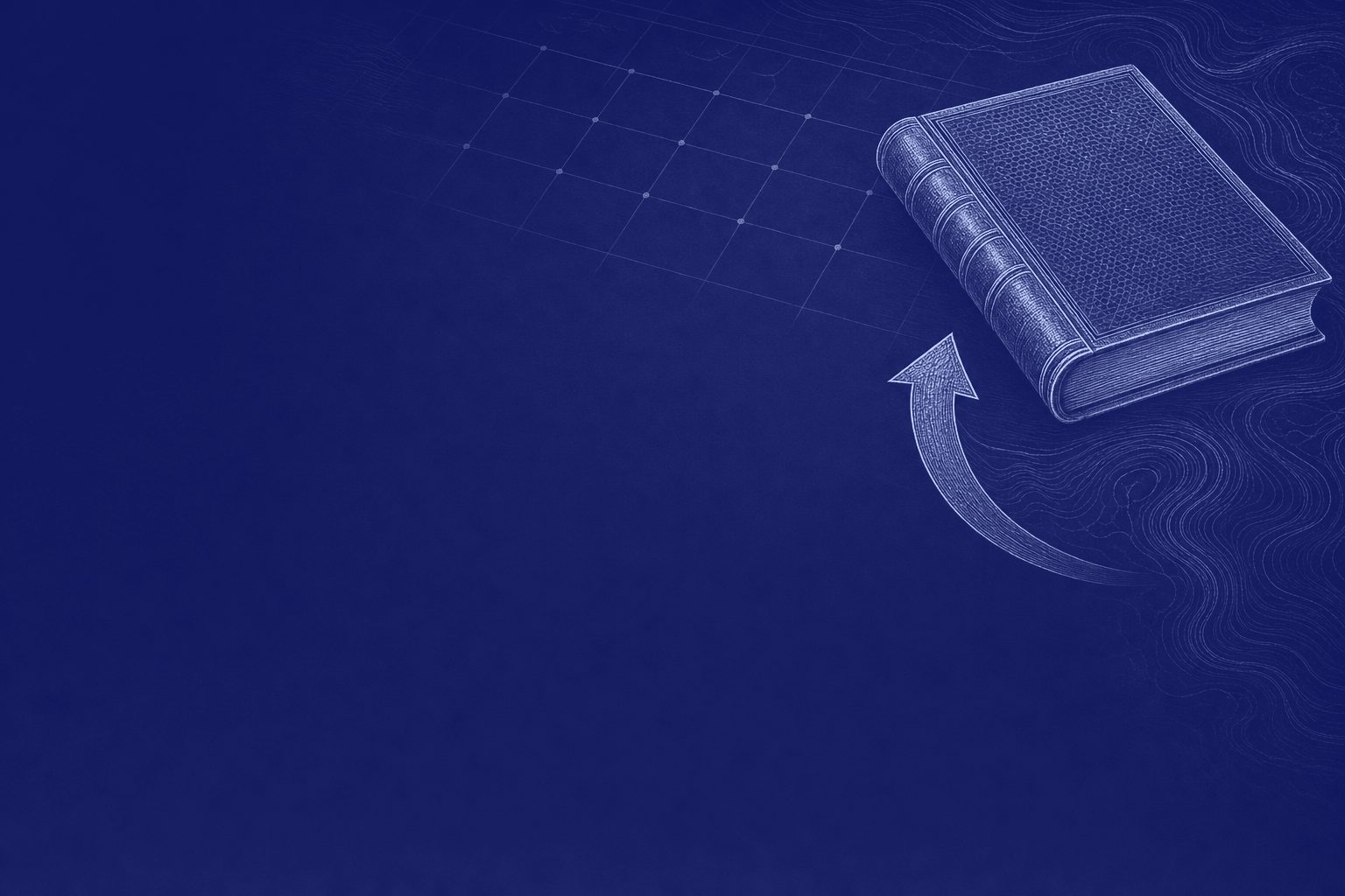Engraved bank ledger in ultramarine, standing for export realisation